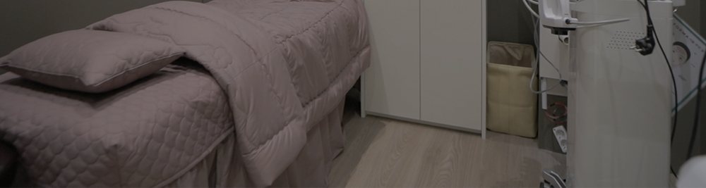 프라이빗 관리실 — 침대·수납장·관리 장비